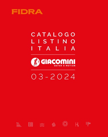 GIACOMINI - Listino 2024